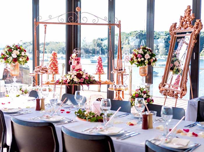 Decoration De Communion Moderne Cuivree