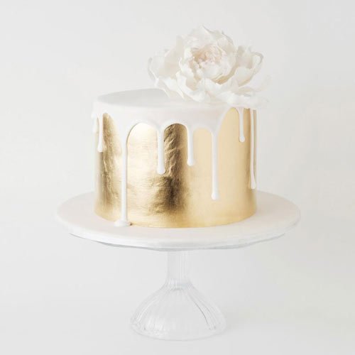 gateau-metalique-dore