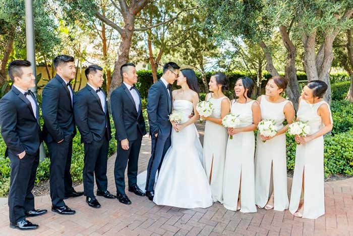 mariage-élégant-chic-témoins-mariés