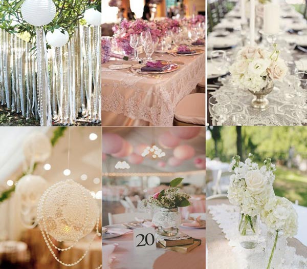 Lot De 4 Rouleaux Ruban Dentelle Blanche - Largeurs Variées (2.5cm à 14.5cm), 10m Chacun, Pour Déco Mariage, Loisirs Créatifs